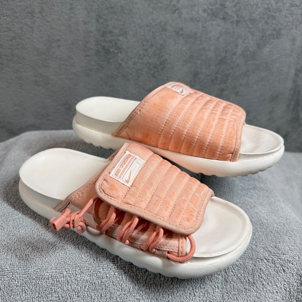 Nike Asuna Slide 2 NA Sandals Slides Flip Flops Women‎ 7 Artic Orange